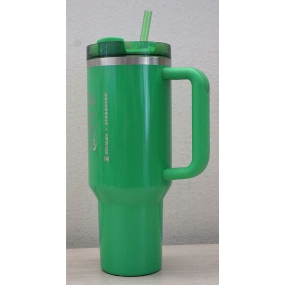 Stanley + Starbucks "Target Exclusive" 40oz Green Tumbler Limited Edition 2025 - Picture 3 of 14